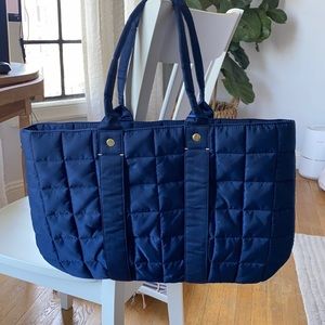Clare V. Tropezienne Quilted Nylon Tote